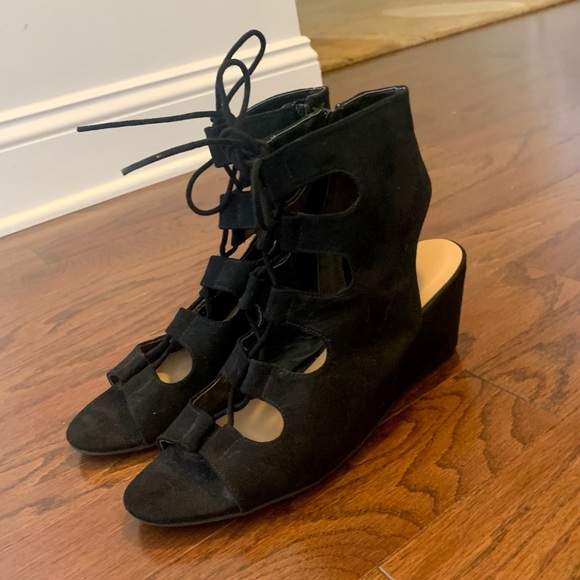 2/$20 or 3/$25 Lace Up Wedge Gladiator Sandals 8 1/2 - Picture 5 of 8
